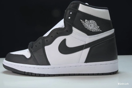 1 'BLACK WHITE' AIR RETRO 555088 OG HIGH 010 JORDAN - 0710